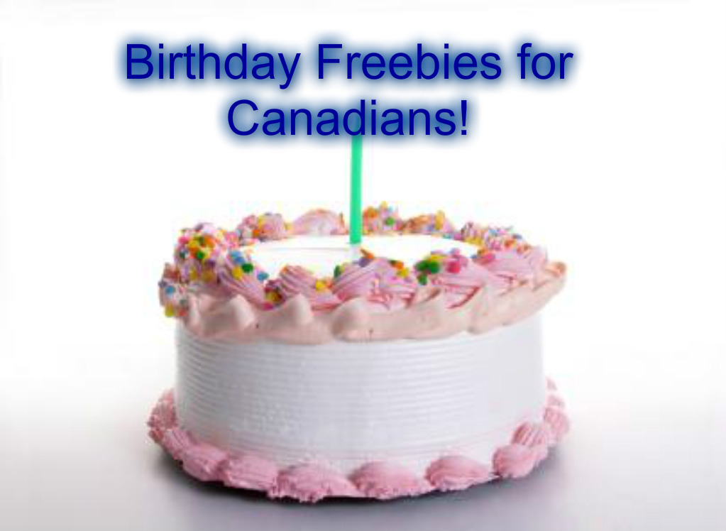 Canadian Birthday Freebies