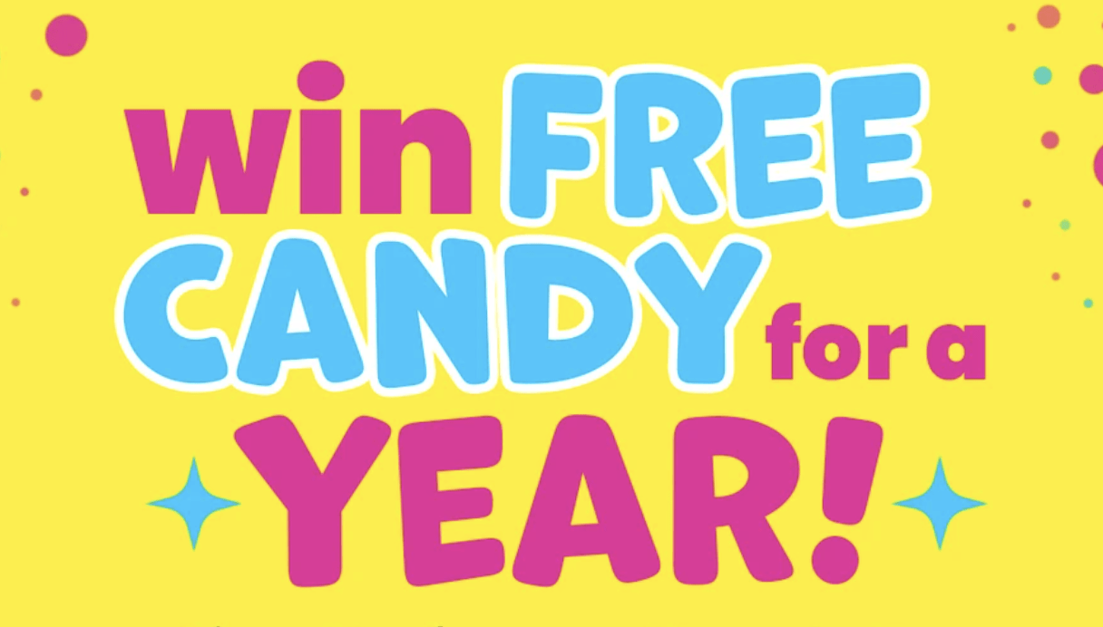 Win Free Candy For A Year