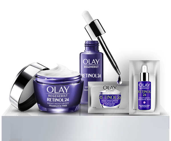 Free Olay Retinol 24 Samples