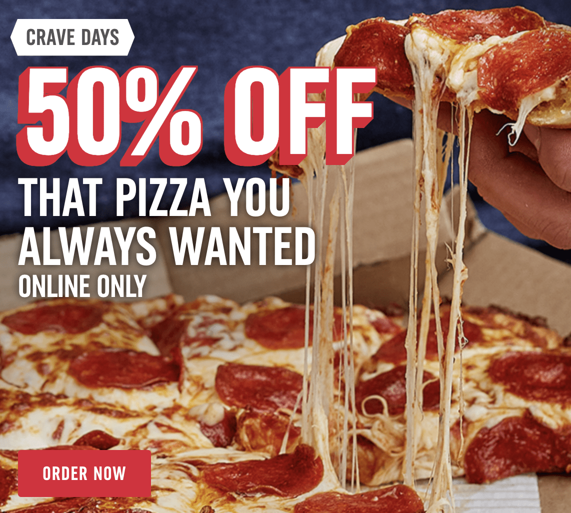 Dominos Canada 50% Off Coupon Code