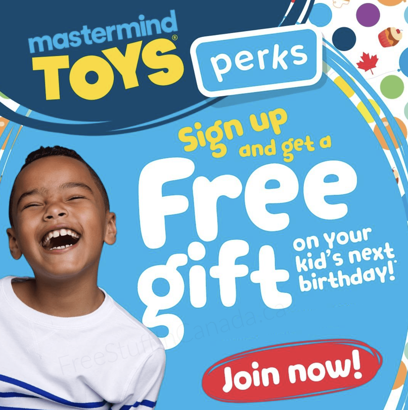 Free Toy For Kids on Their Birthday! Free Stuff in Canada