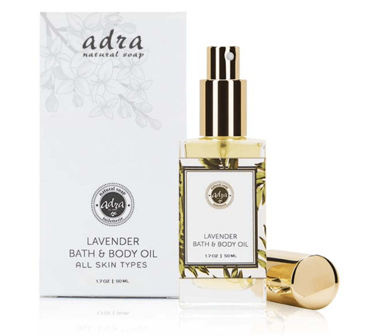 Adra Lavender Bath Body Oil