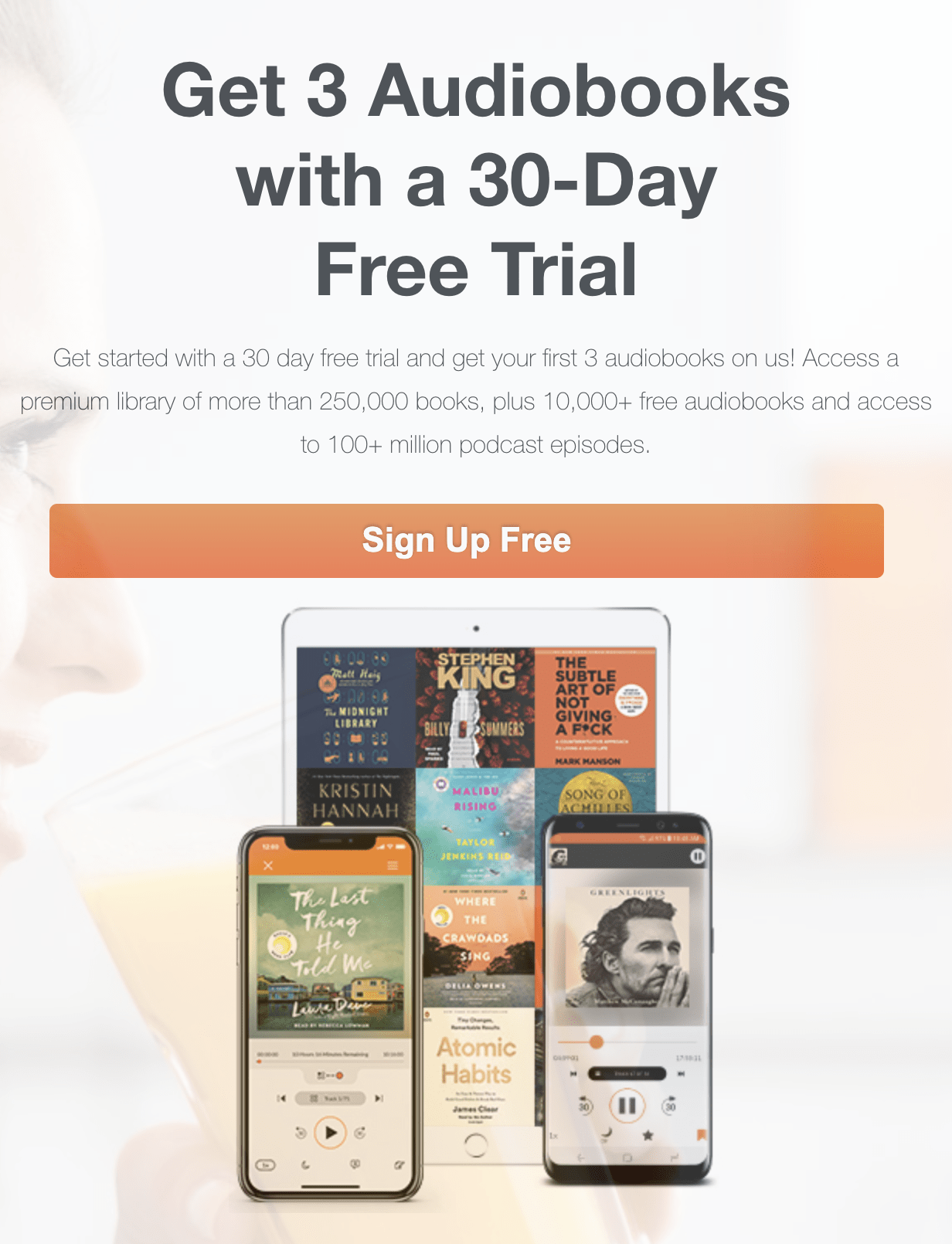 audiobooks free trial