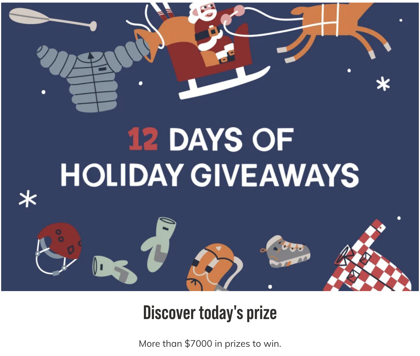 SAIL 12 Days of Holiday Giveaways! Free Stuff in Canada
