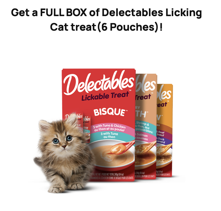 Free Delectables Cat Treats Canada