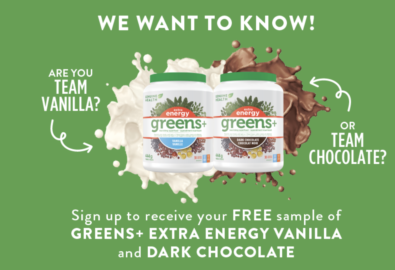 FREE Energy Milkshake Drink Mix! - Free Stuff in Canada