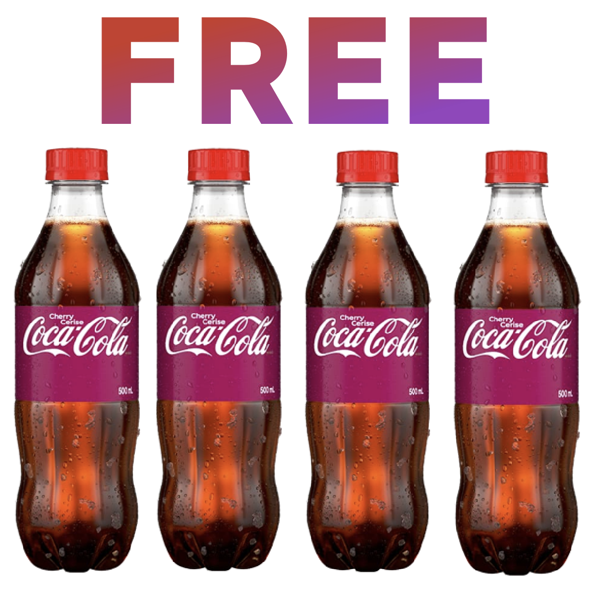 free cherry coke
