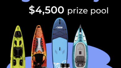win a kayak prize pack canada usa