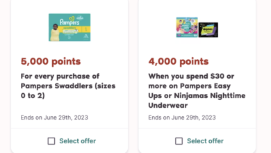 pampers pc point offers